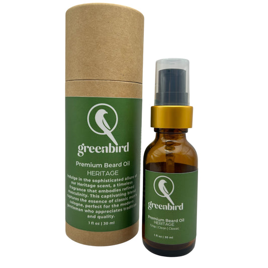 Heritage Beard Oil - A Green Scent